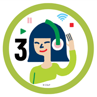 3rd Badge for Reading Badge