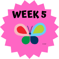 Color Our World Week 5 Reading Badge