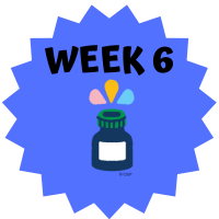 Color Our World Week 6 Reading Badge